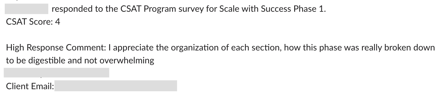 Organization of each section and phase is really broken down to be digestible and not overwhelming | Scale With Success®
