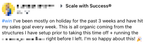 Hit sales goals every week on holiday, so happy about this! | with Caitlin Bacher