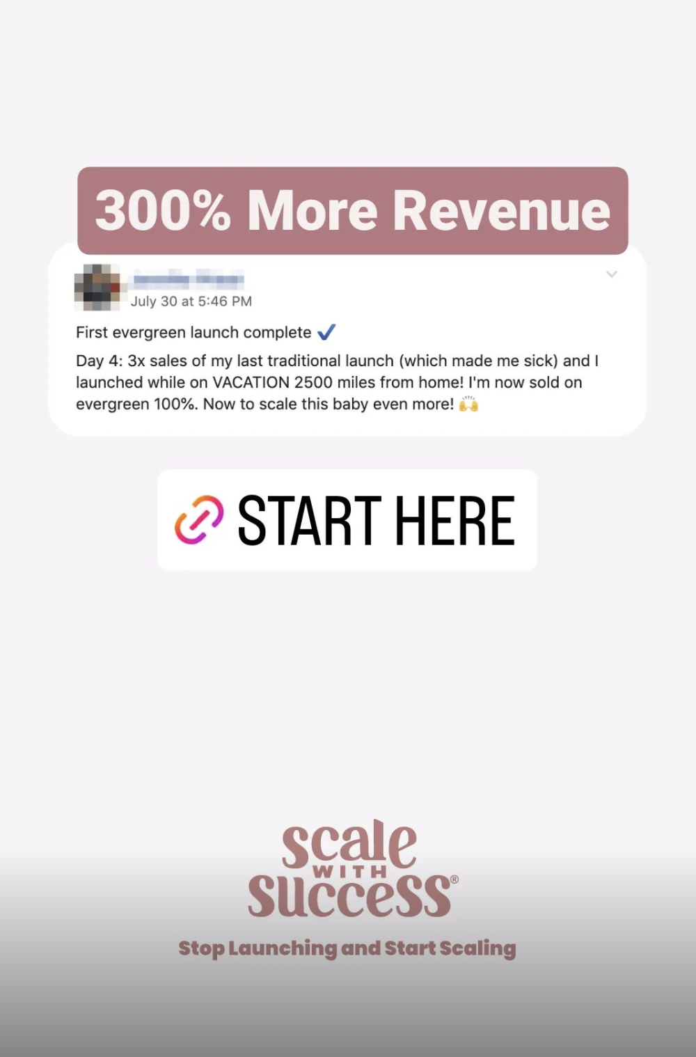 300% more revenue with Caitlin Bacher