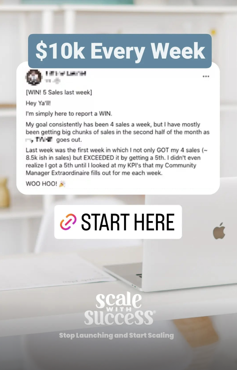 $10k every week with Caitlin Bacher