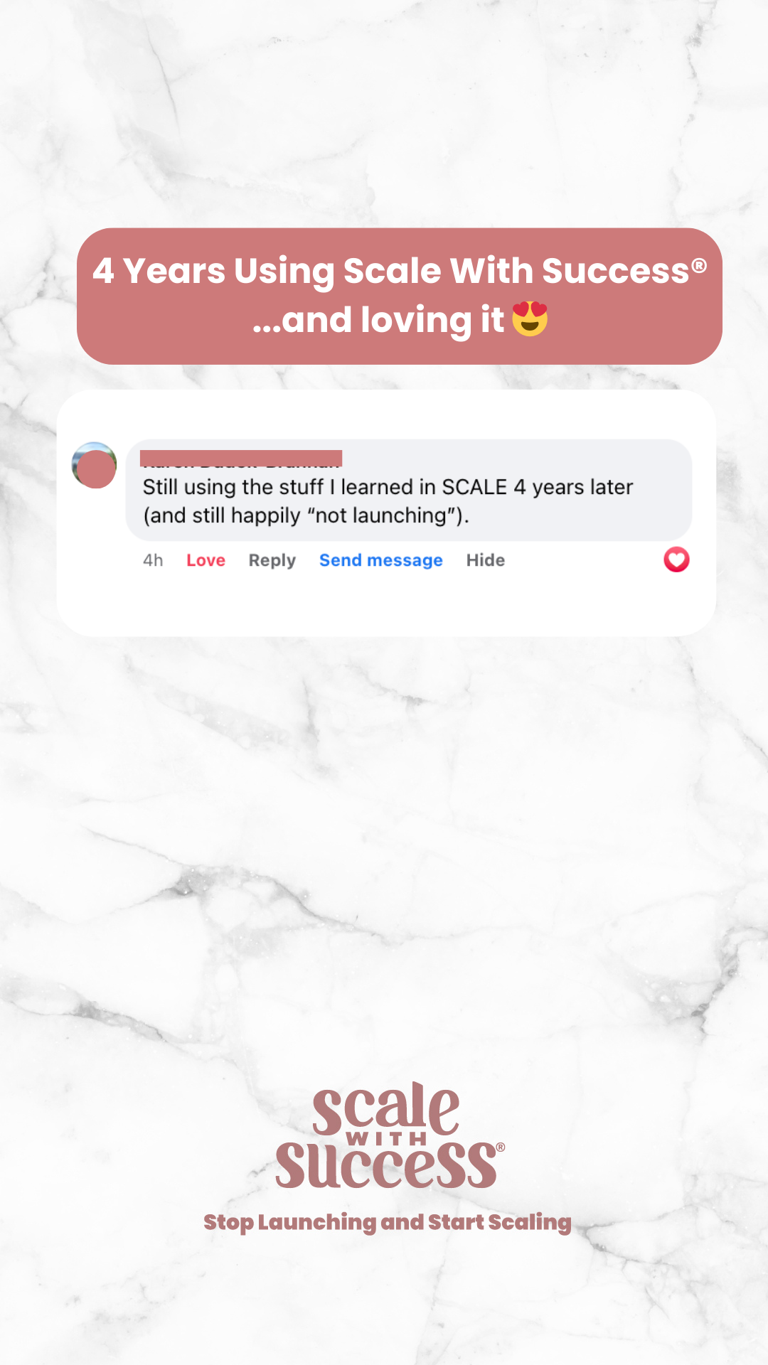 Still loving Scale With Success